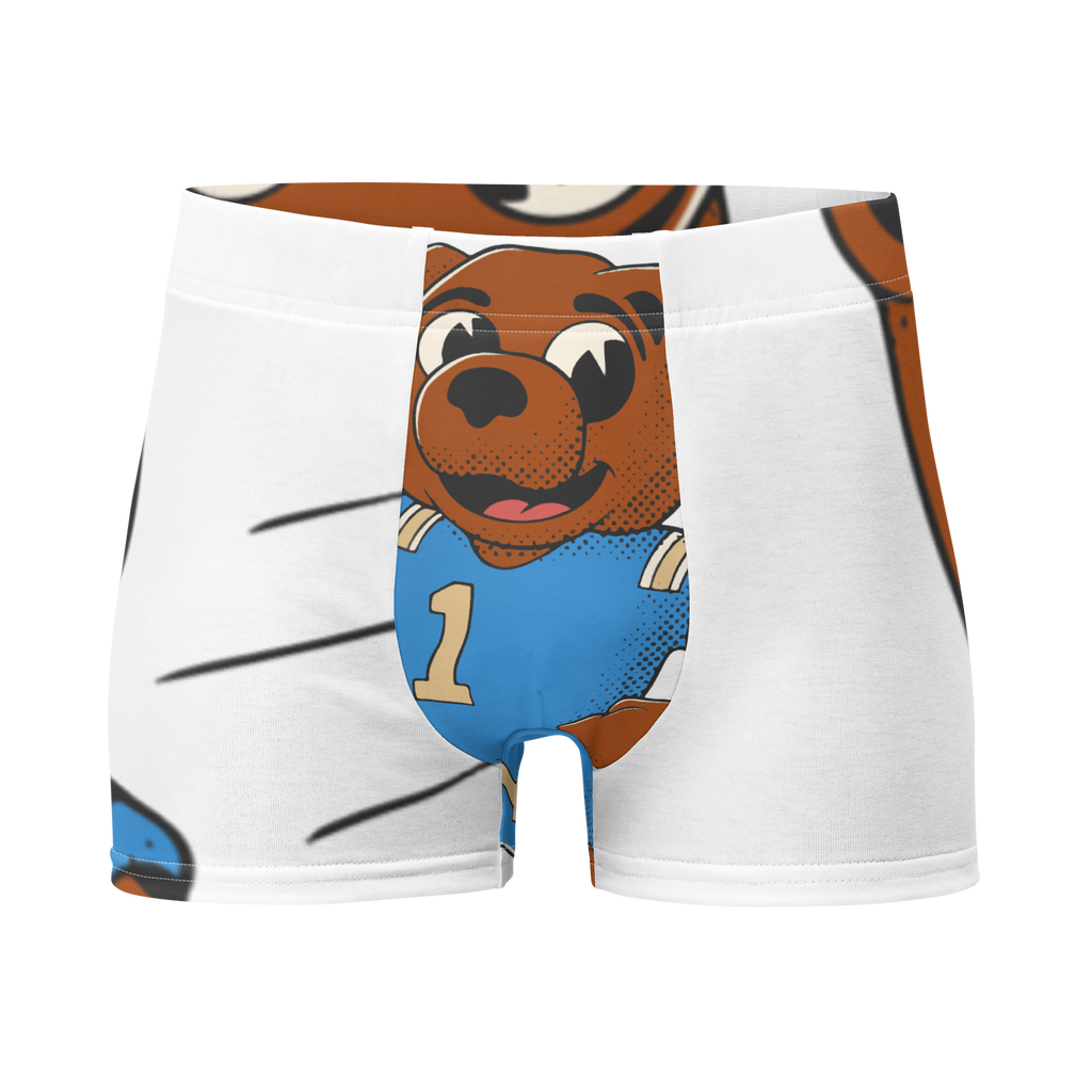 Los Angeles UCLA Bruins vintage boxer briefs - white front