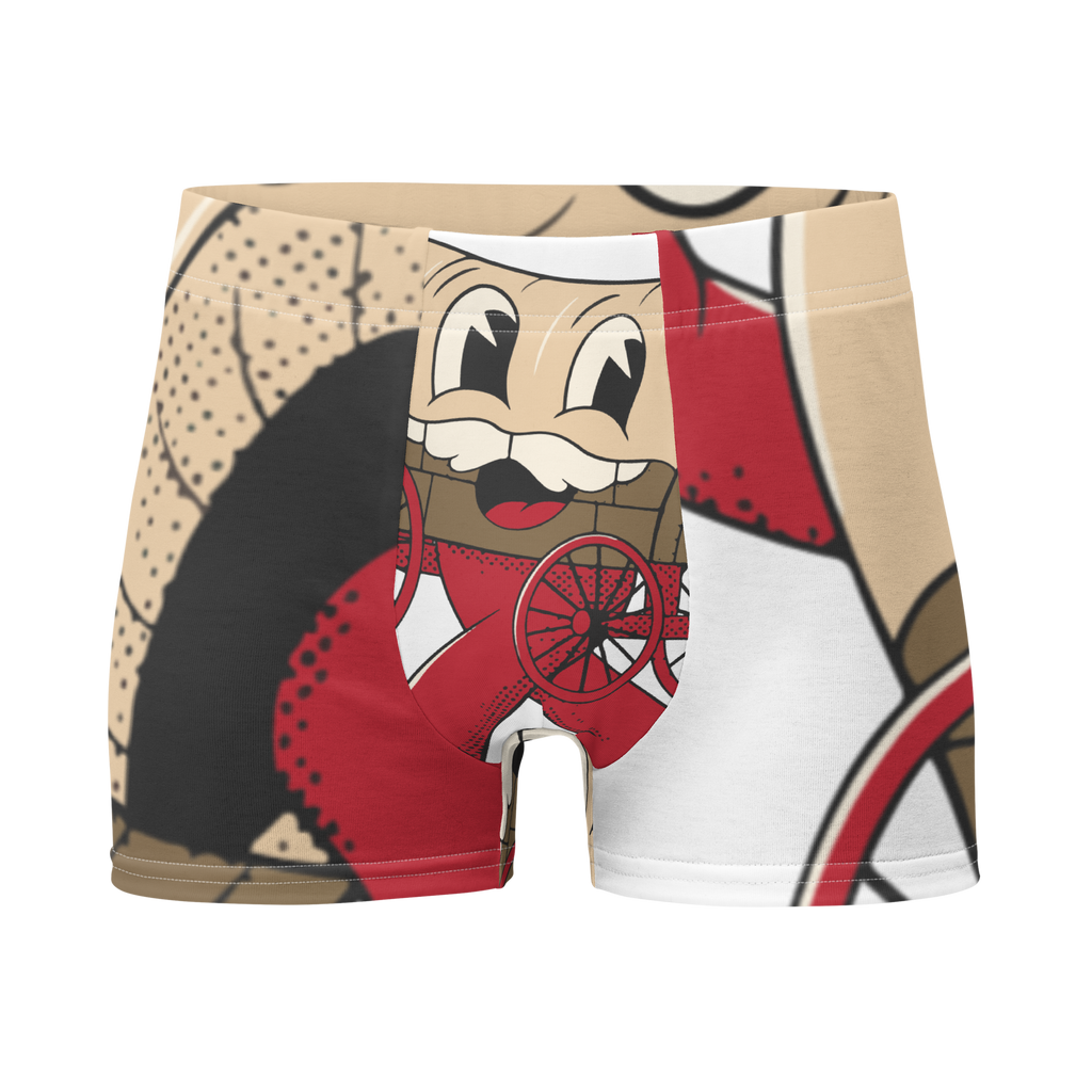 Norman Oklahoma Sooners vintage boxer briefs - white front