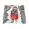 Raleigh NC State Wolfpack vintage boxer briefs - white front