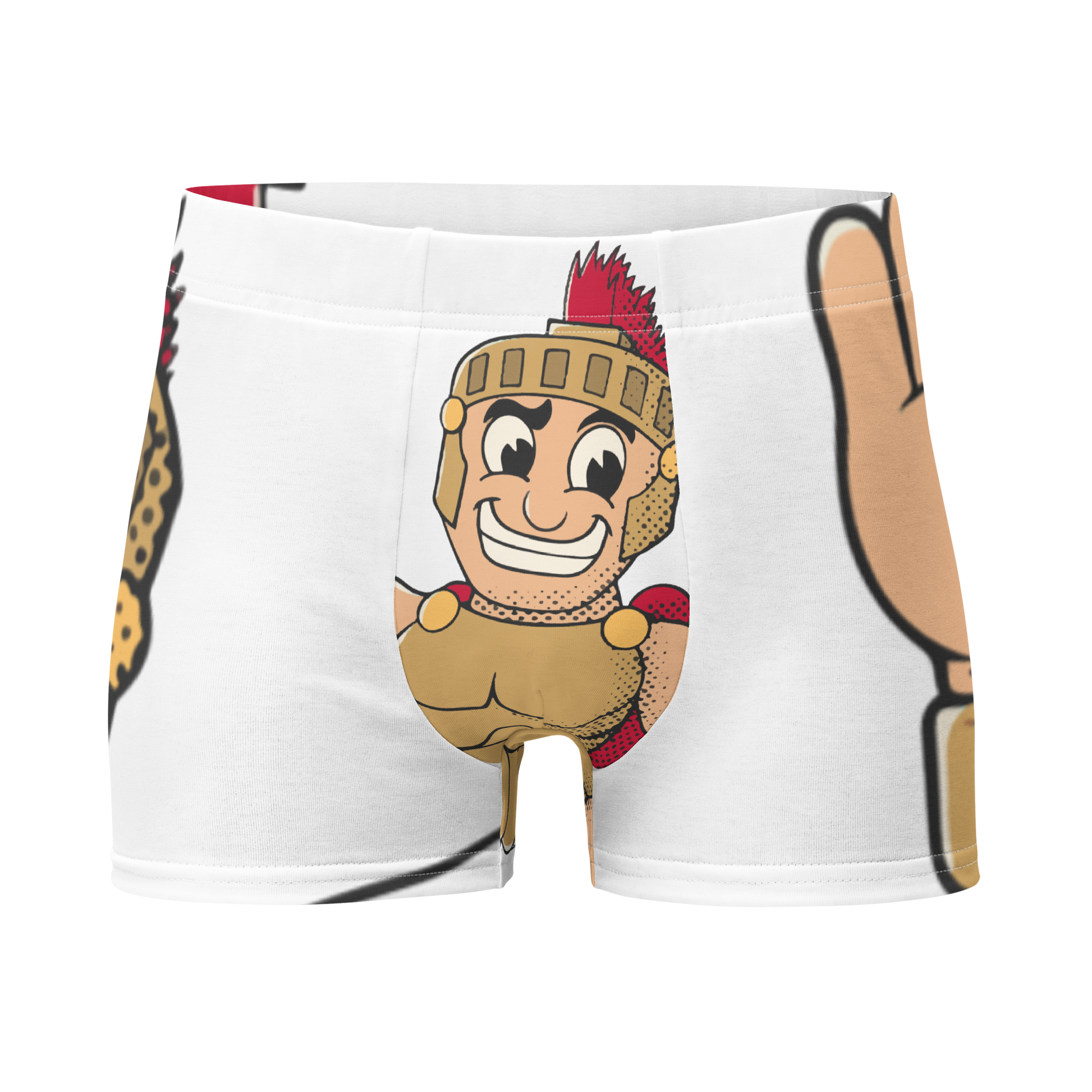 Southern Cal USC Trojans vintage boxer briefs - white front