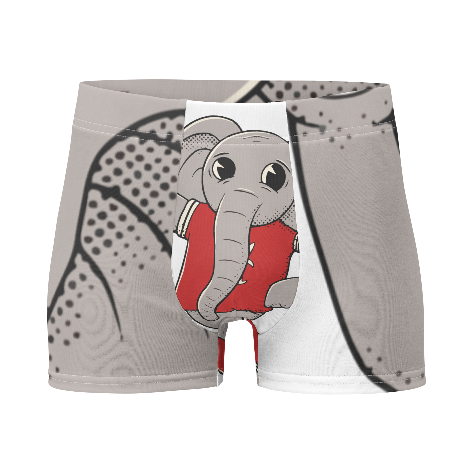 Tuscaloosa Alabama Crimson Tide vintage boxer briefs - white front