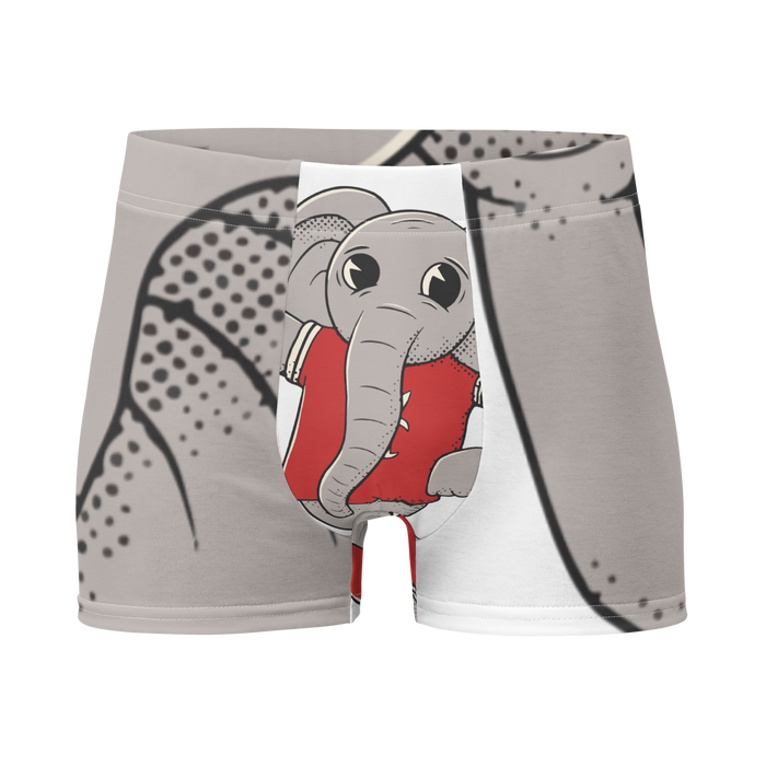 Tuscaloosa Alabama Crimson Tide vintage boxer briefs - white front