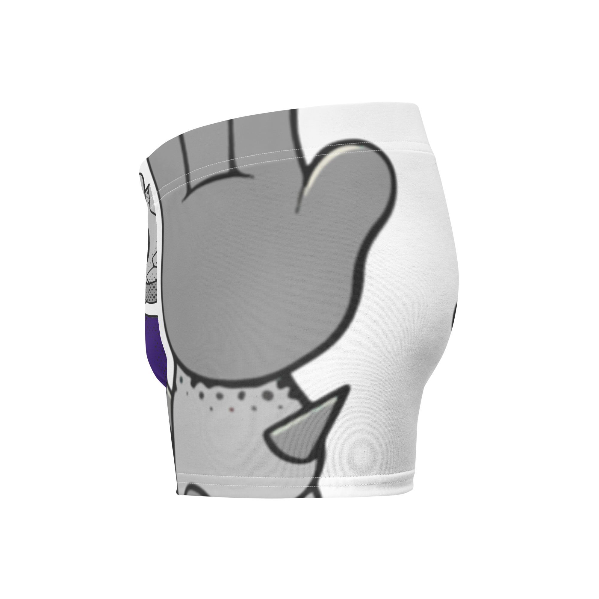 Fort Worth TCU Horned Frogs vintage boxer briefs - white