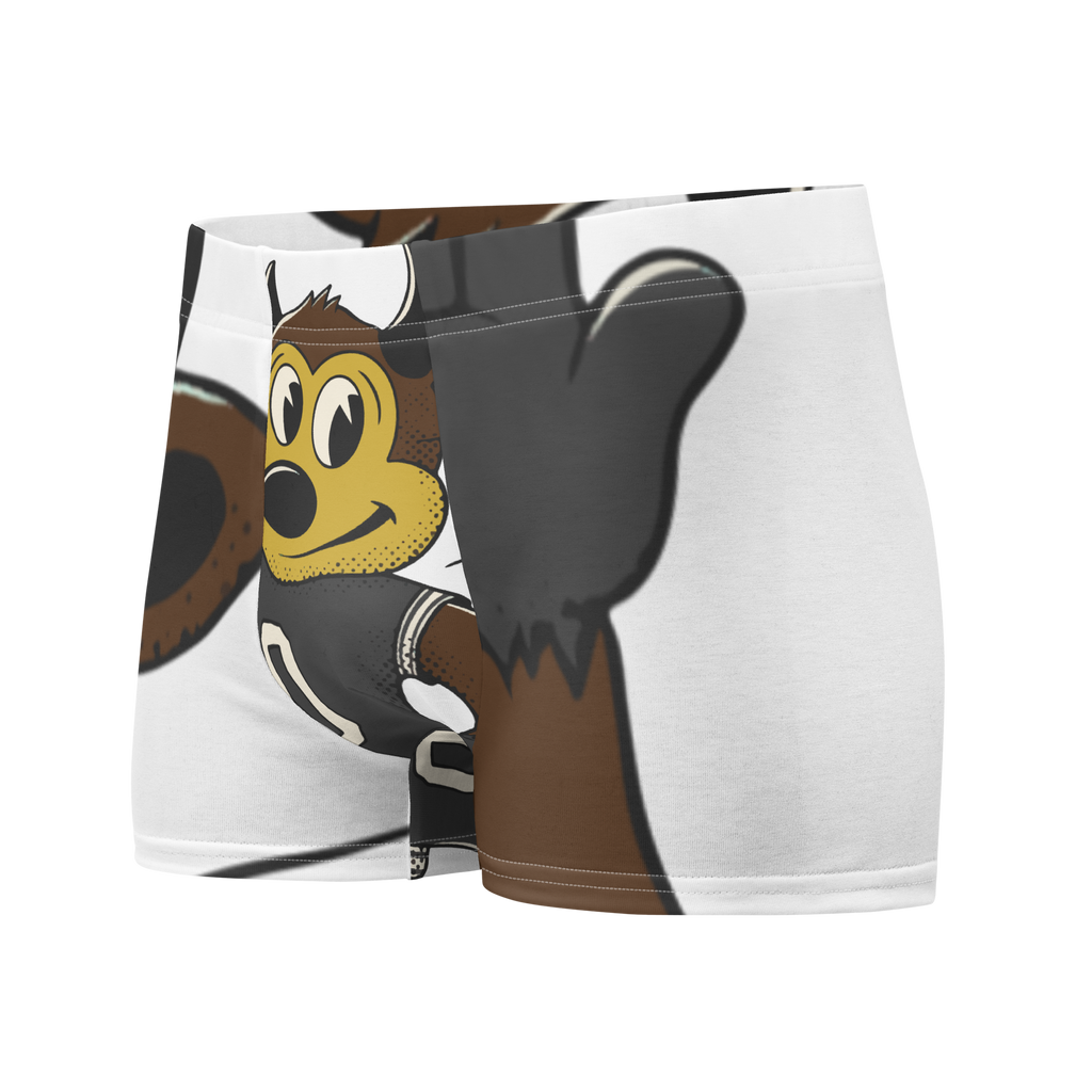 Boulder Colorado Buffaloes vintage boxer briefs - white front