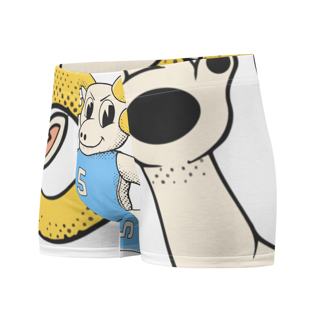 Chapel Hill North Carolina Tar Heels vintage boxer briefs - white front