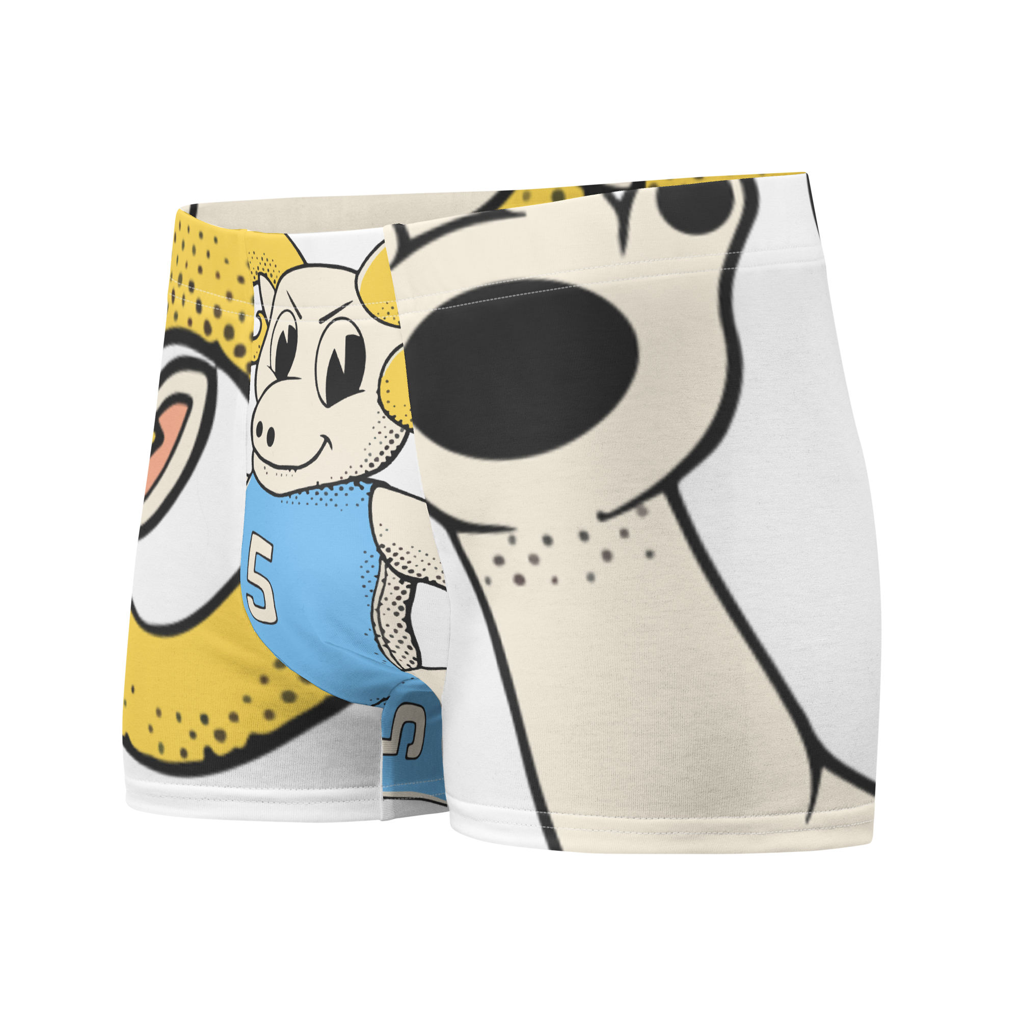 Chapel Hill North Carolina Tar Heels vintage boxer briefs - white front