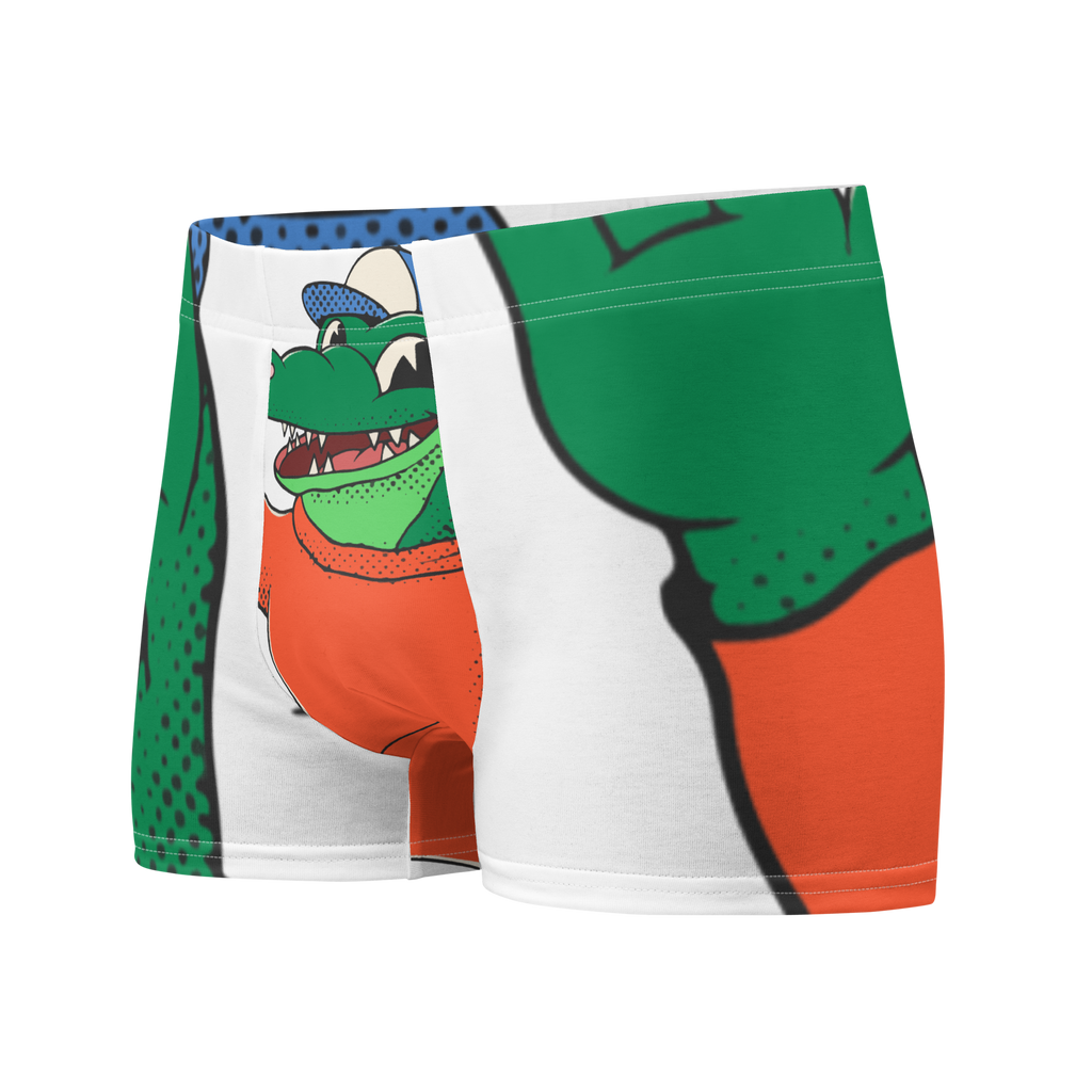 Gainesville Florida Gators vintage boxer briefs - white front