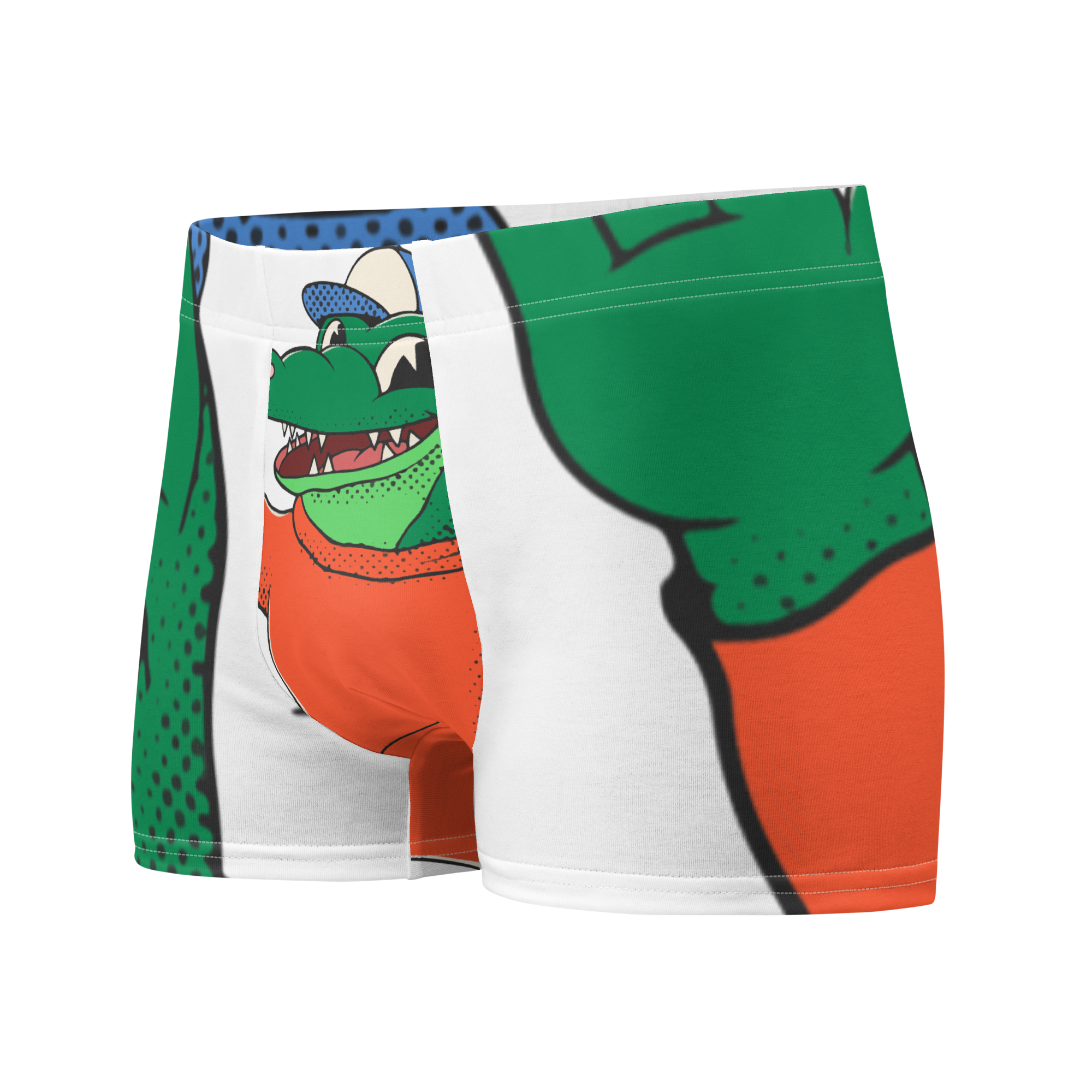 Gainesville Florida Gators vintage boxer briefs - white front
