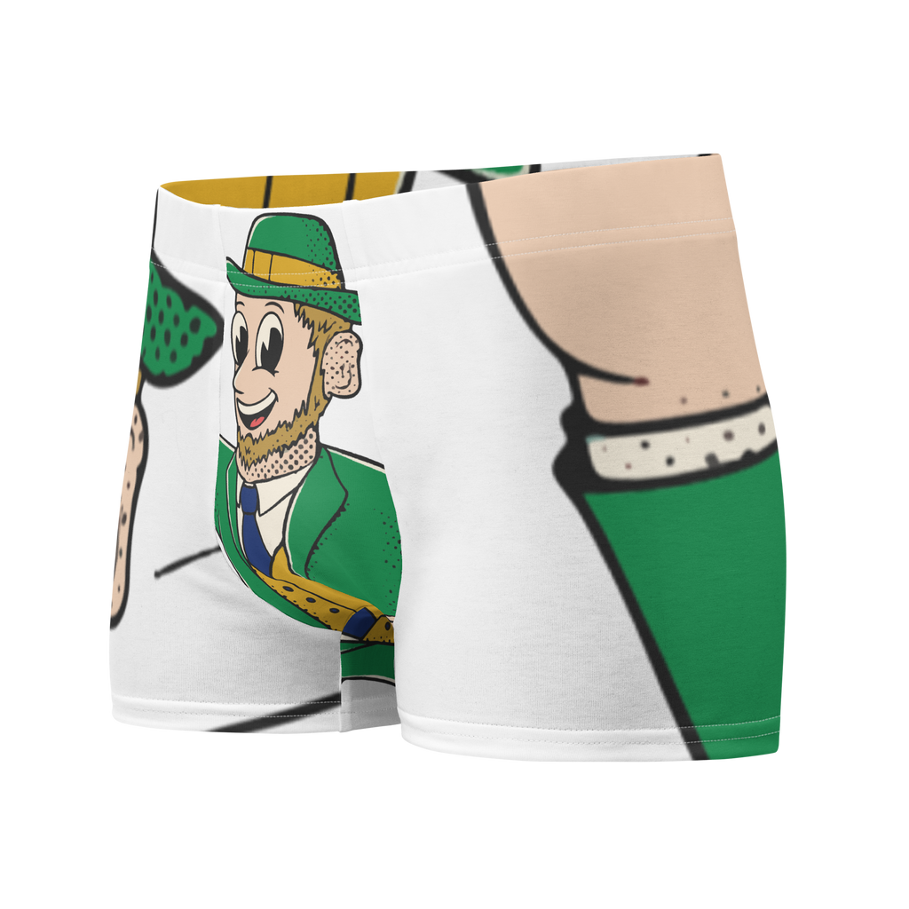 South Bend Notre Dame Fighting Irish vintage boxer briefs - white front