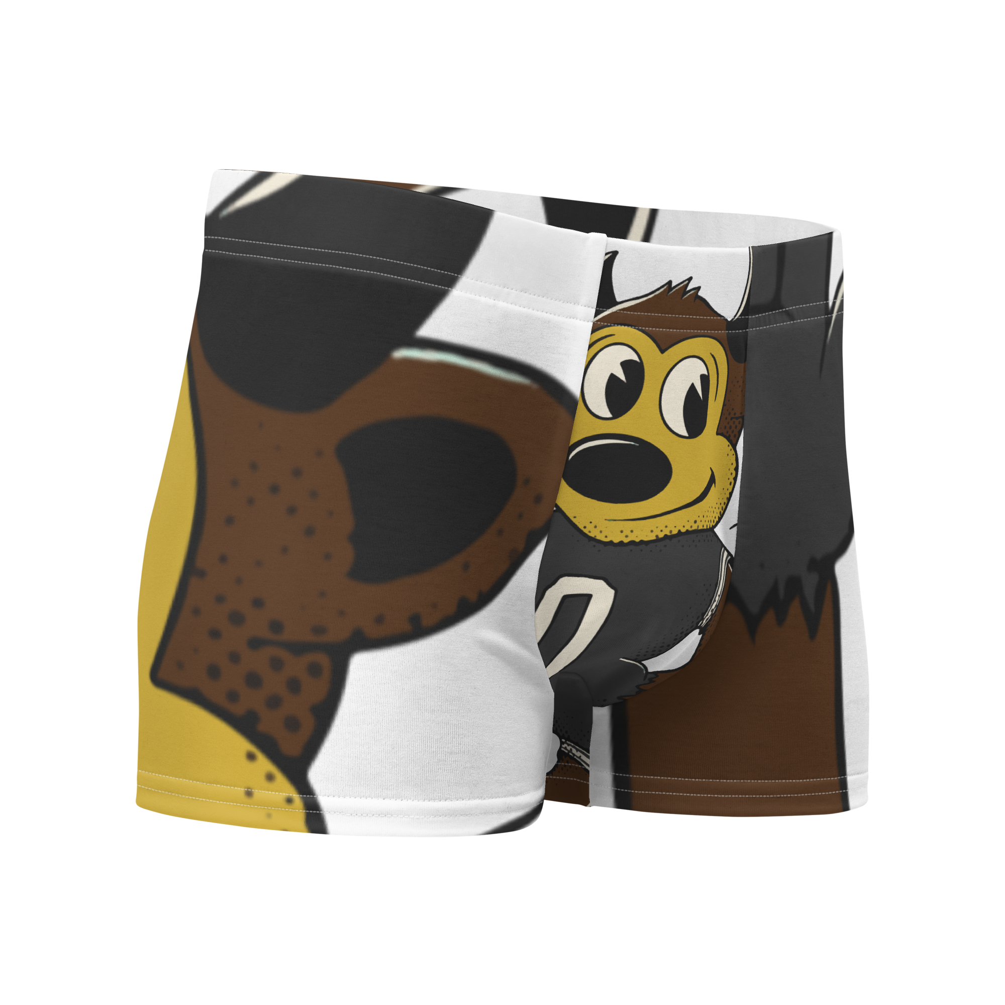 Boulder Colorado Buffaloes vintage boxer briefs - white front