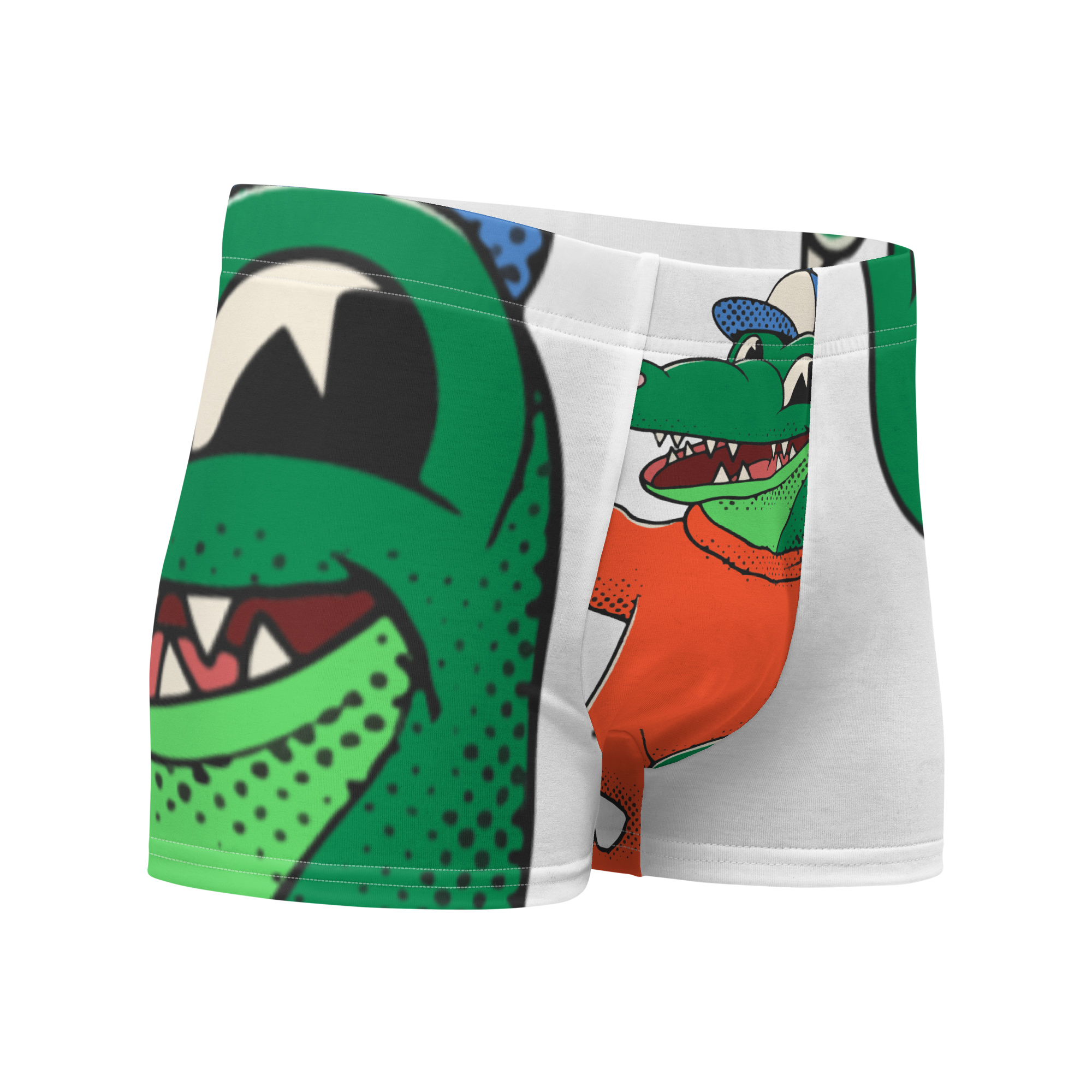 Gainesville Florida Gators vintage boxer briefs - white front
