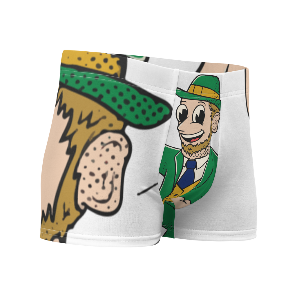 South Bend Notre Dame Fighting Irish vintage boxer briefs - white front