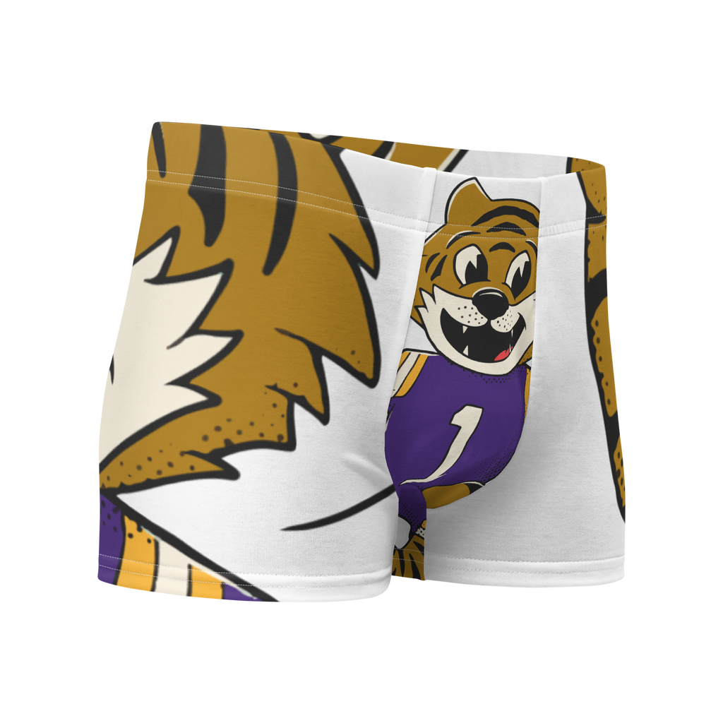 Baton Rouge LSU Tigers vintage boxer briefs - white front