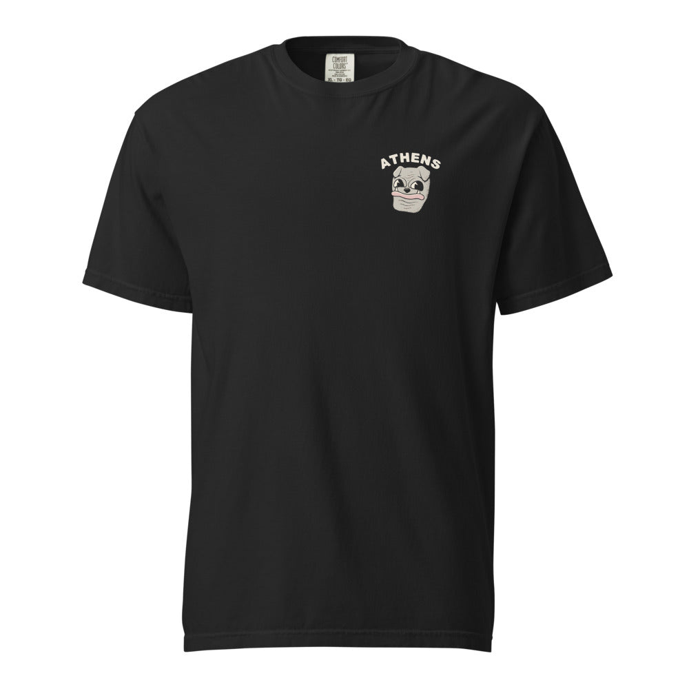 Georgia Bulldogs Quarterback tee — Black (front chest)