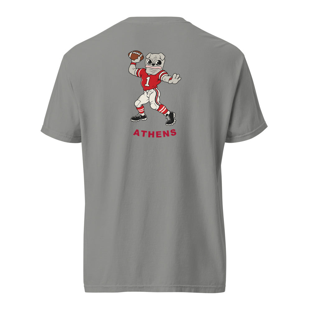 Georgia Bulldogs Quarterback tee — Grey (back)