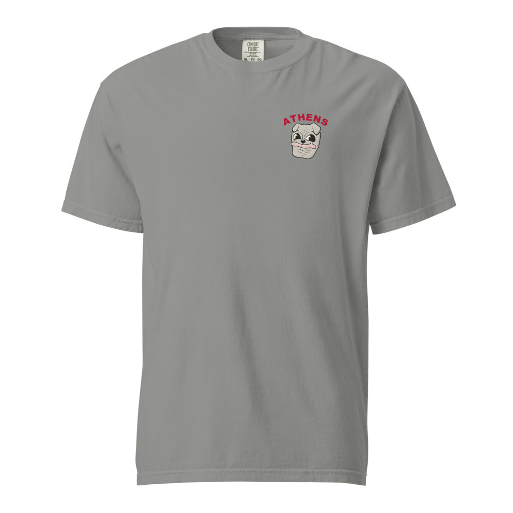 Georgia Bulldogs Quarterback tee — Grey (front chest)