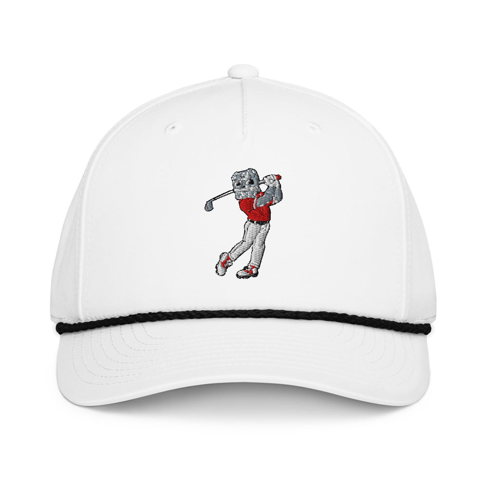 Georgia Bulldogs Golfer rope hat — White