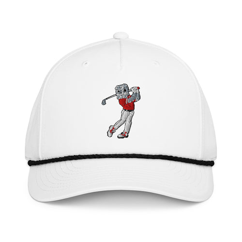 Georgia Bulldogs Golfer rope hat — White