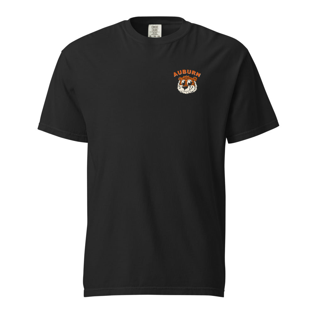 Auburn Tigers Quarterback tee — Black (front chest)