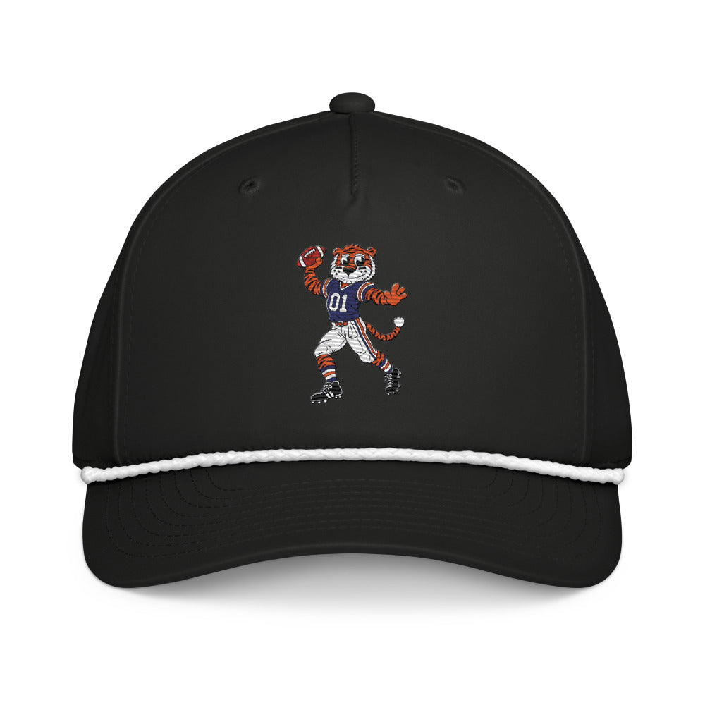 Auburn Tigers Quarterback rope hat — Black