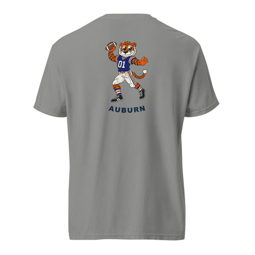 Auburn Tigers Quarterback tee — Grey (back)