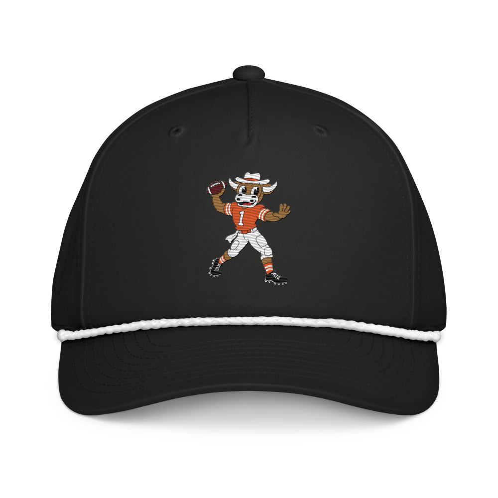 Texas Longhorns Quarterback rope hat — Black