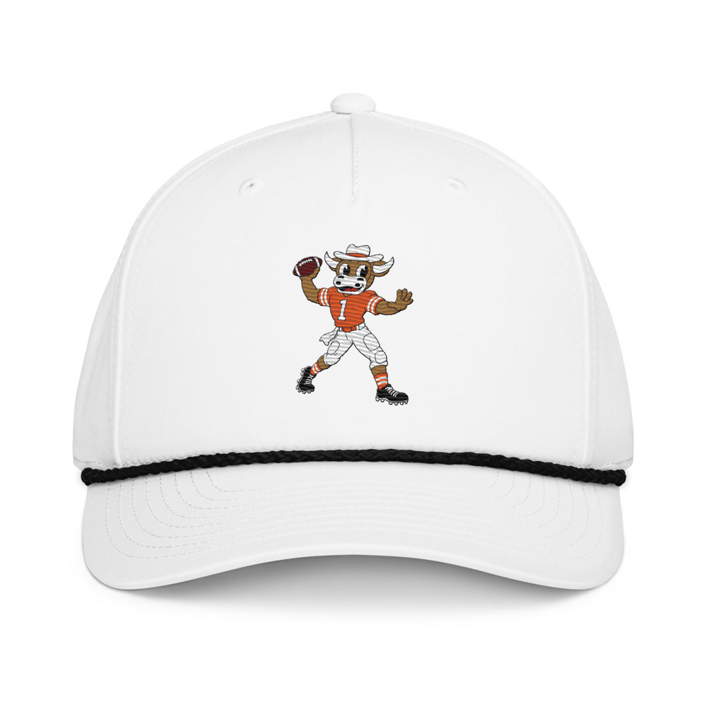 Texas Longhorns Quarterback rope hat — White
