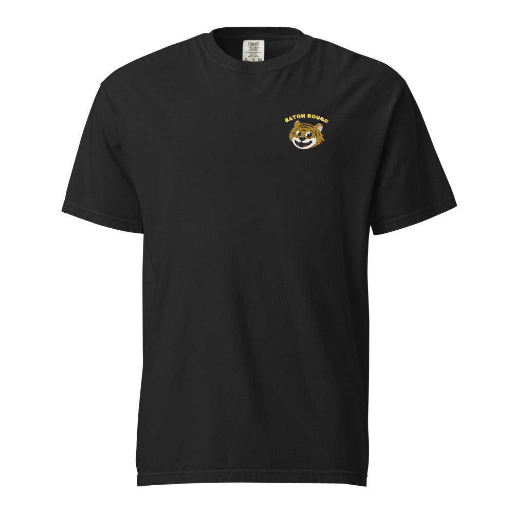 LSU Tigers Quarterback tee — Black (front chest)