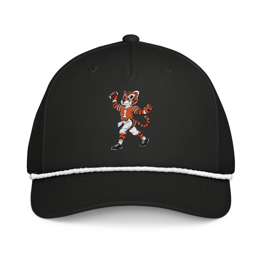 Clemson Tigers Quarterback rope hat — Black