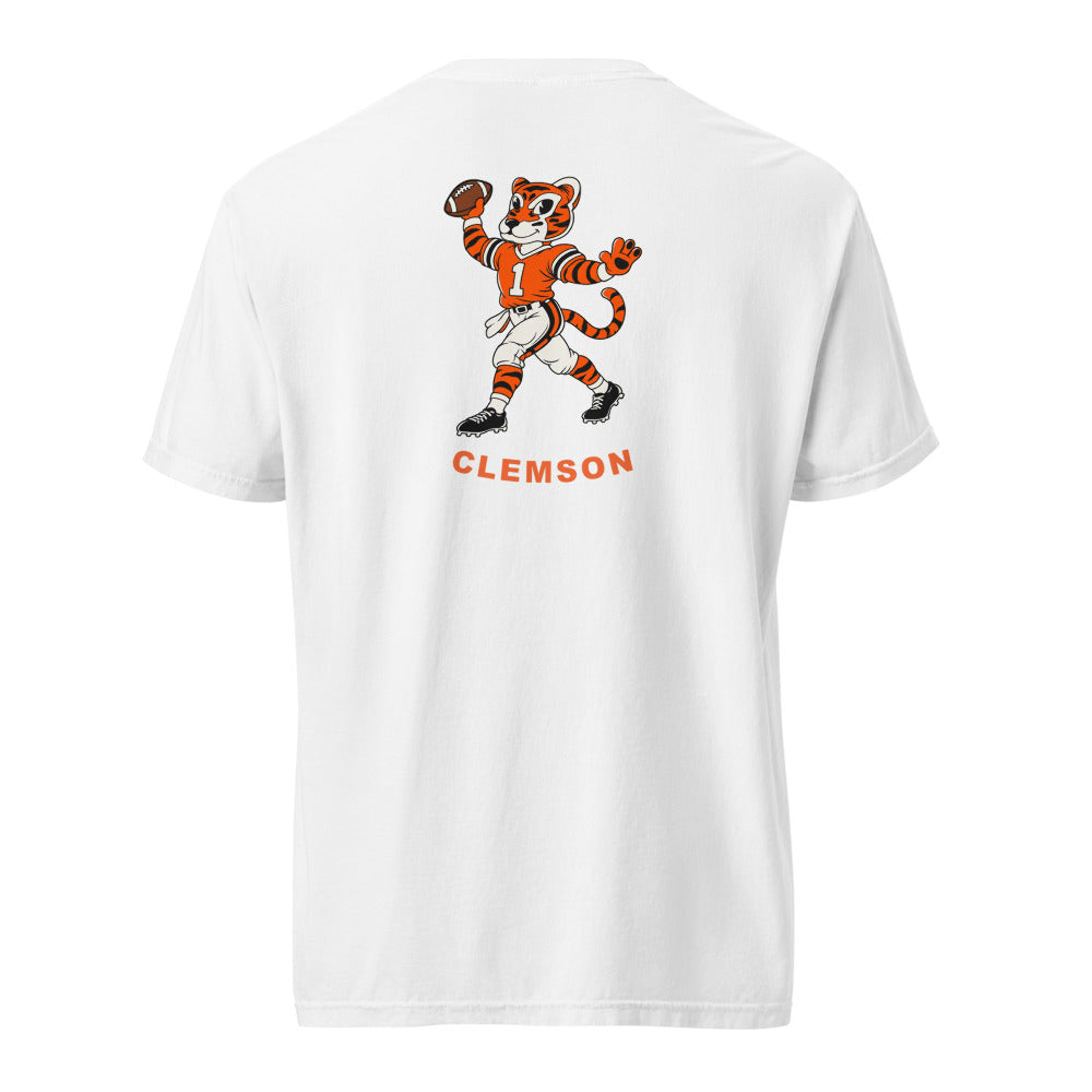 Clemson Tigers Quarterback tee — White (back)