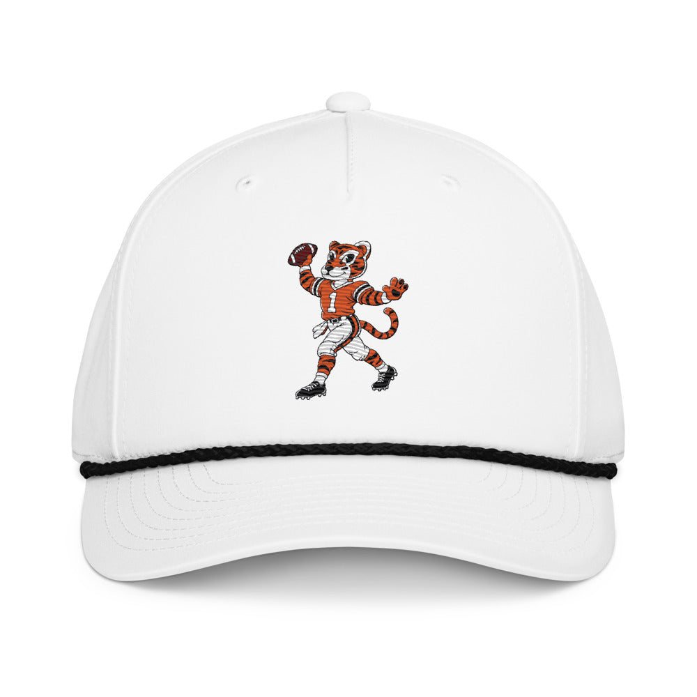 Clemson Tigers Quarterback rope hat — White