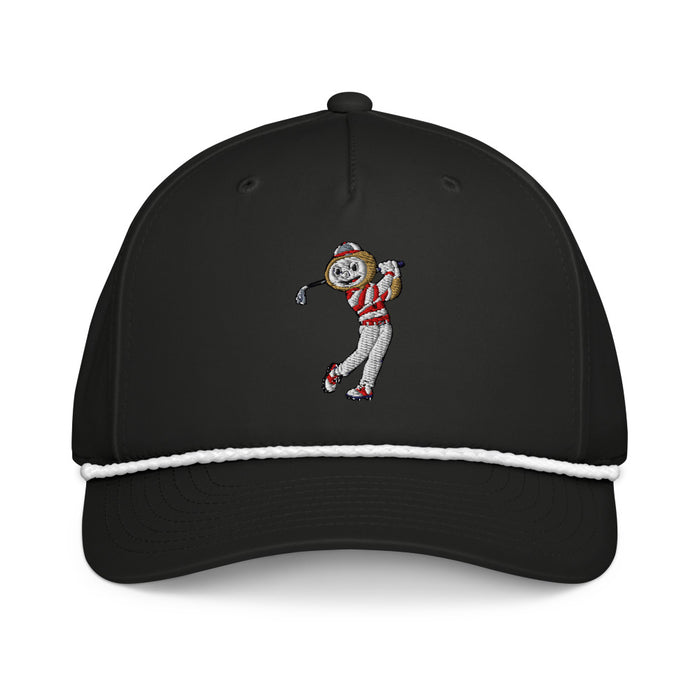 Ohio State Buckeyes Golfer rope hat — Black