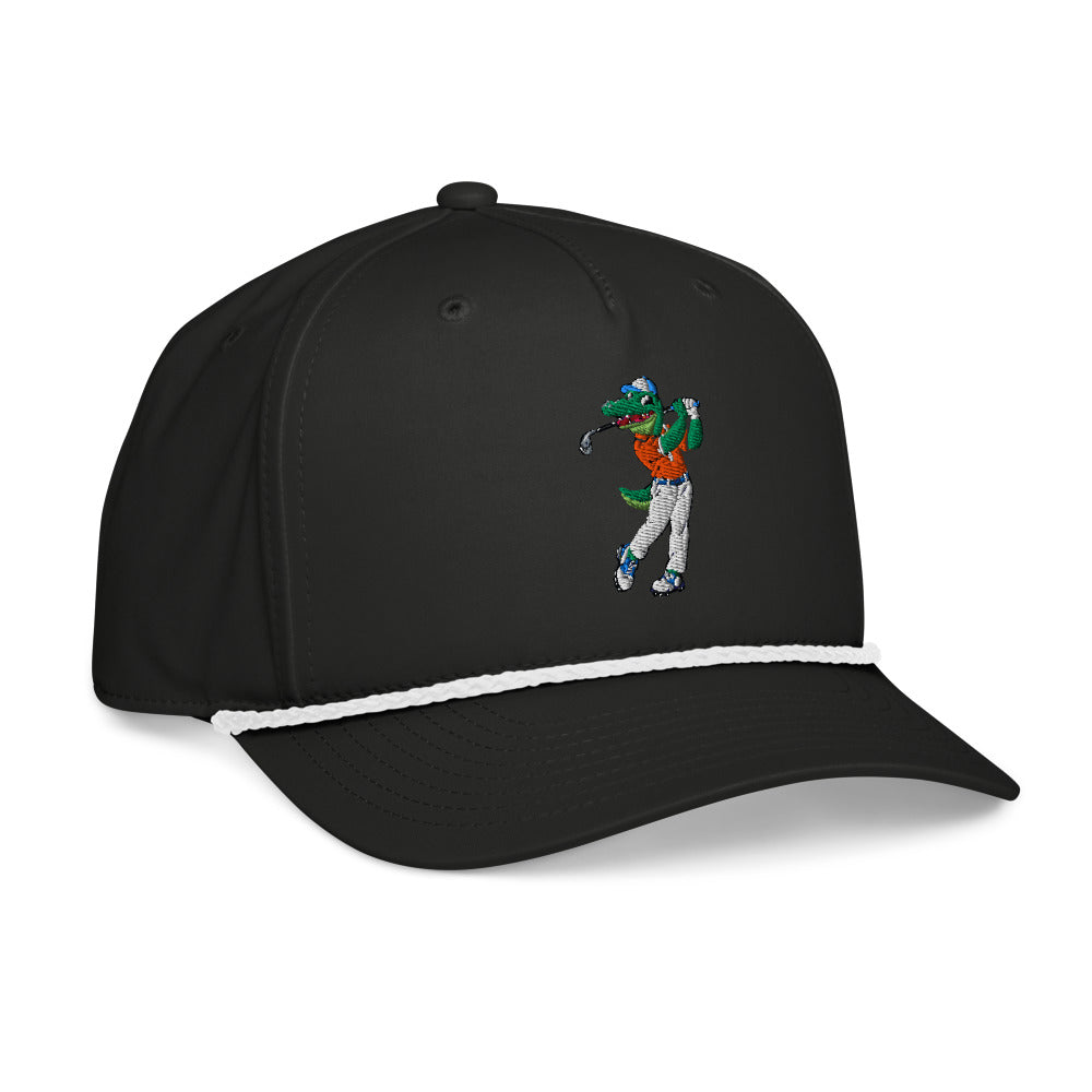 Florida Gators Golfer rope hat — Black (rightfront)