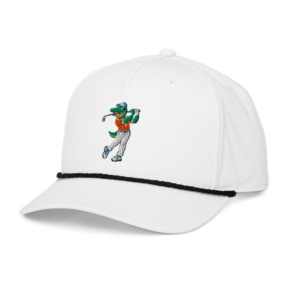Florida Gators Golfer rope hat — White (leftfront)