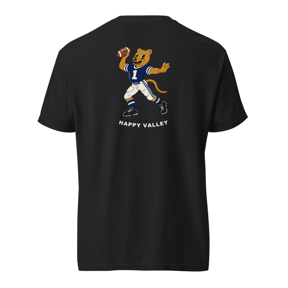 Penn State Nittany Lions Quarterback tee — Black (back)