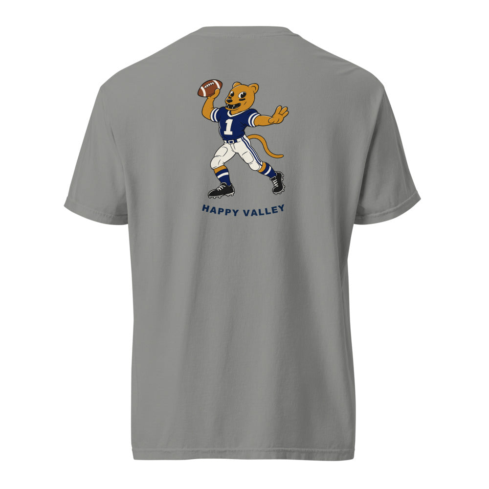Penn State Nittany Lions Quarterback tee — Grey (back)