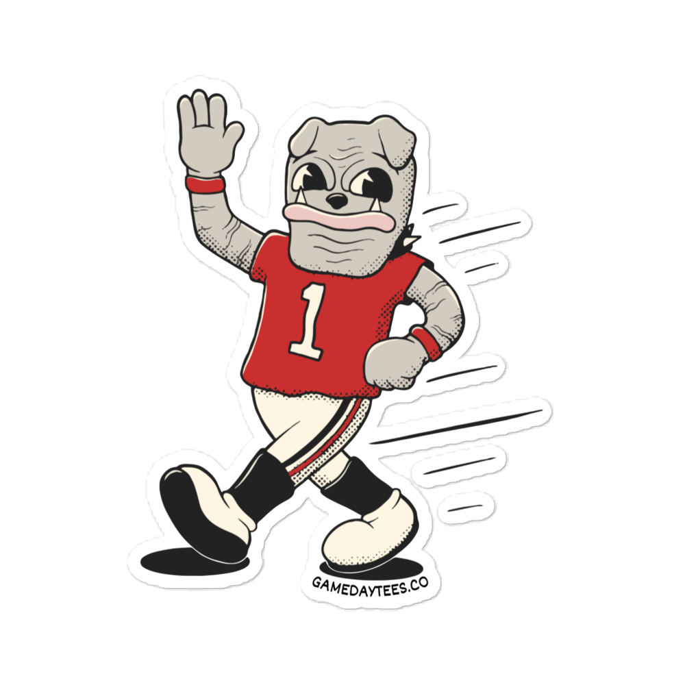Athens Georgia Bulldogs vintage stickers