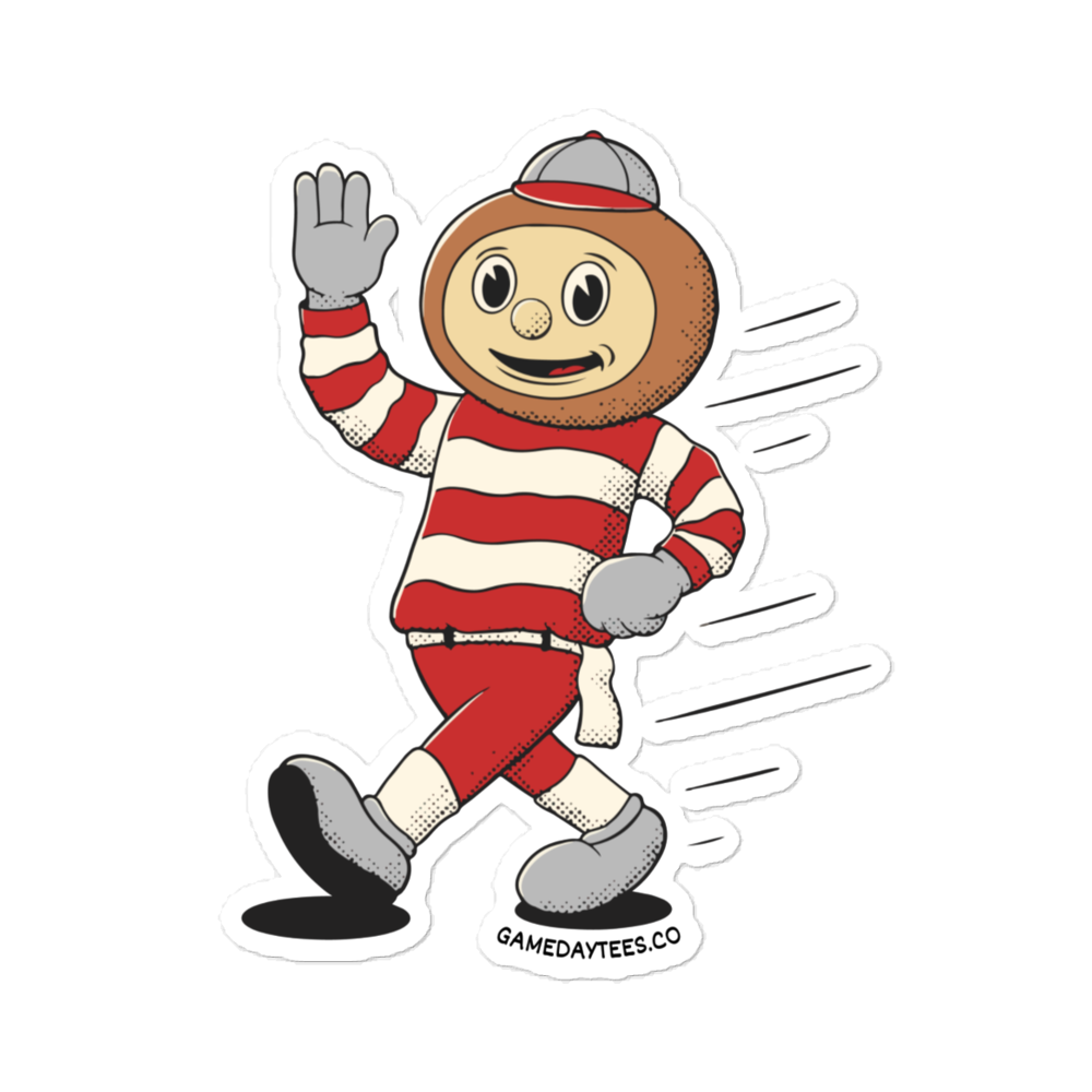 Columbus Ohio State Buckeyes vintage stickers