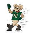 Fort Collins Colorado State Rams vintage stickers