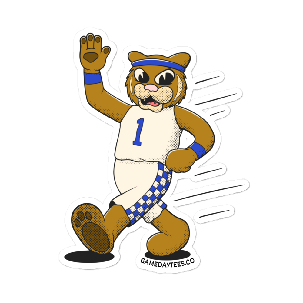 Lexington Kentucky Wildcats vintage stickers