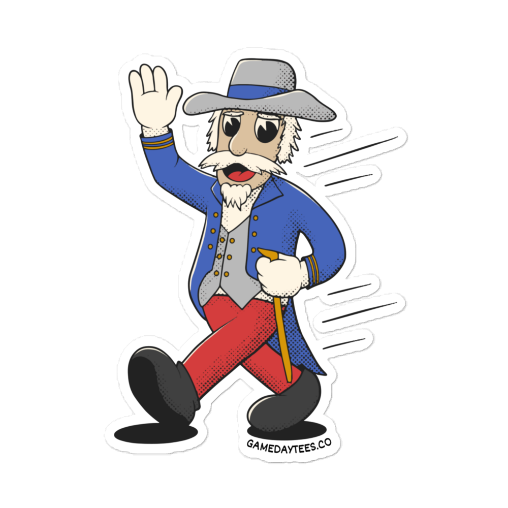 Oxford Ole Miss Rebels vintage stickers