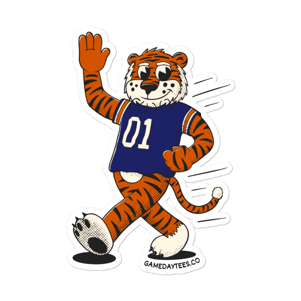 Auburn Auburn Tigers vintage stickers