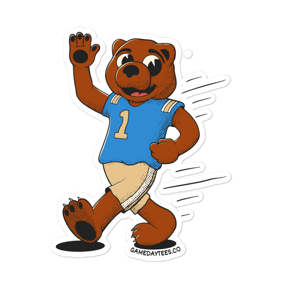 Los Angeles UCLA Bruins vintage stickers
