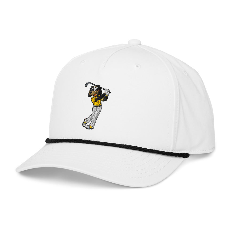 Tennessee Volunteers Golfer rope hat — White (leftfront)