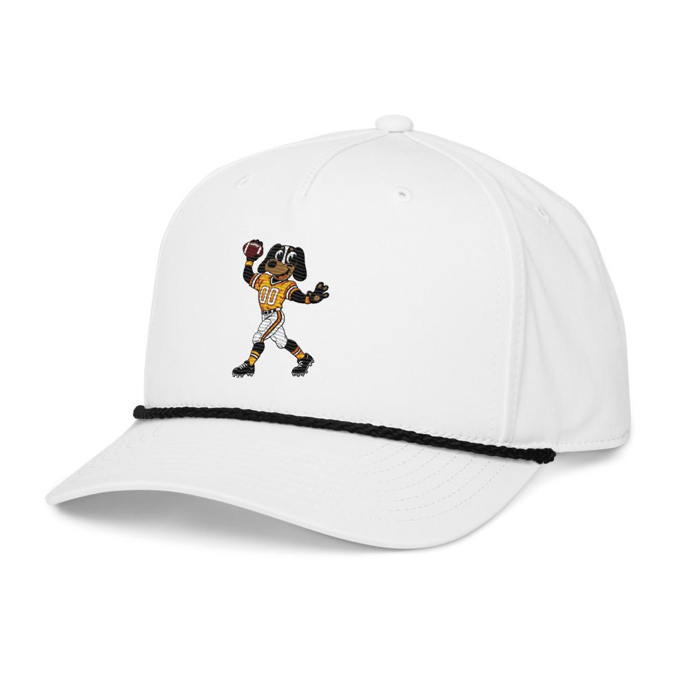 Tennessee Volunteers Quarterback rope hat — White (leftfront)
