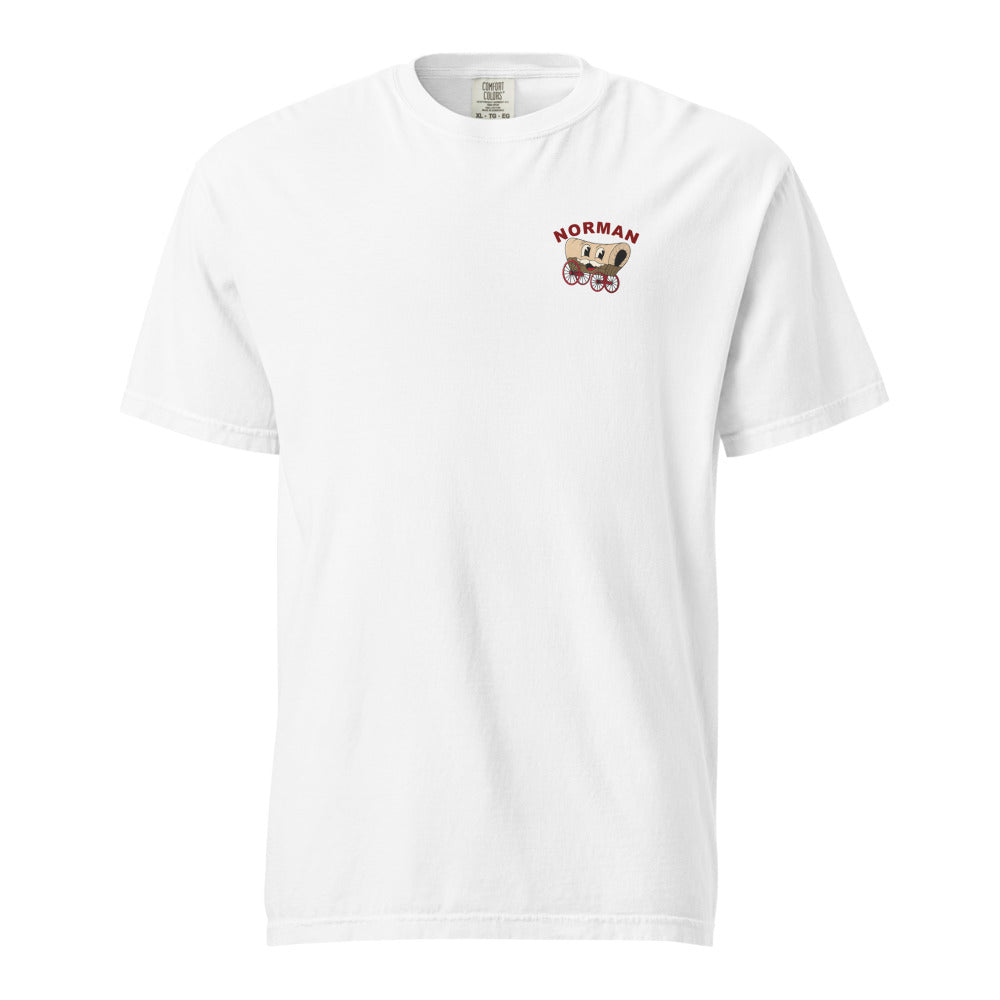Oklahoma Sooners Quarterback tee — White (front chest)