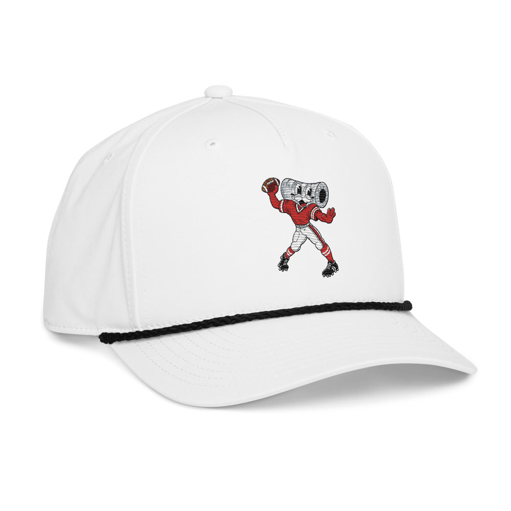 Oklahoma Sooners Quarterback rope hat — White (rightfront)