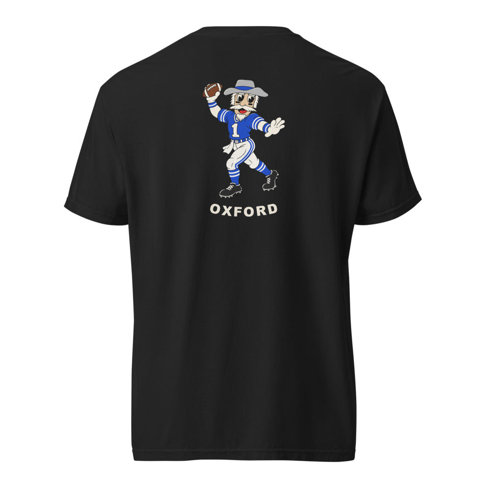 Ole Miss Rebels Quarterback tee — Black (back)