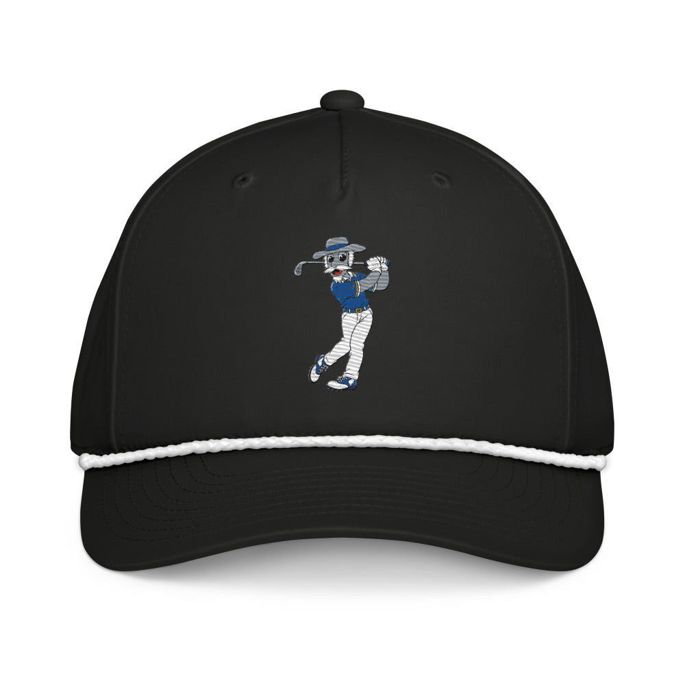 Ole Miss Rebels Golfer rope hat — Black