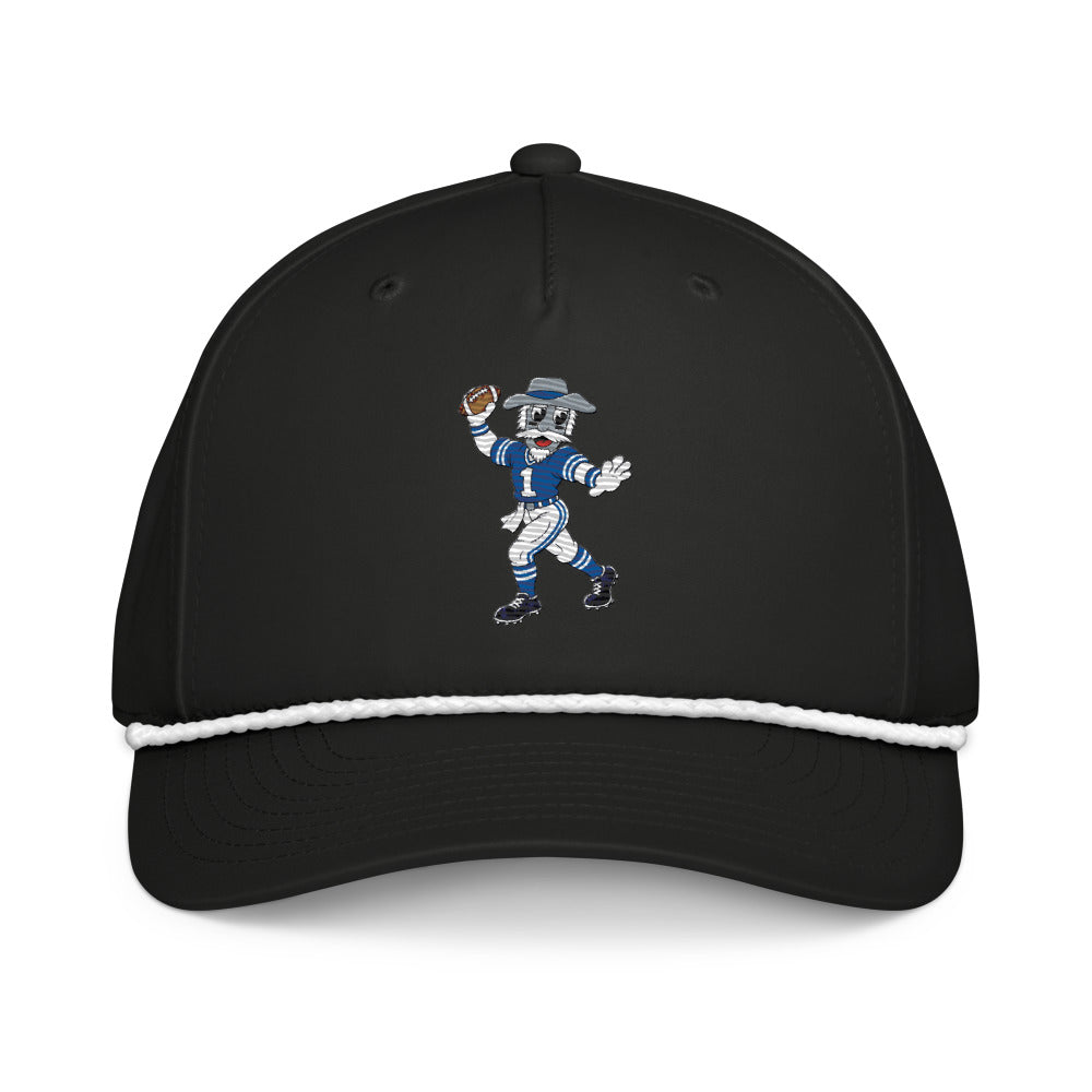 Ole Miss Rebels Quarterback rope hat — Black